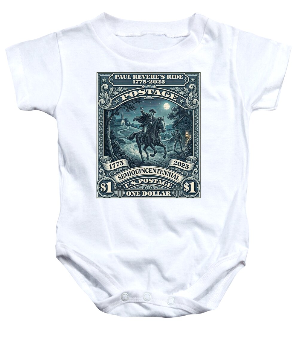 Paul Revere $1 - Baby One-Piece