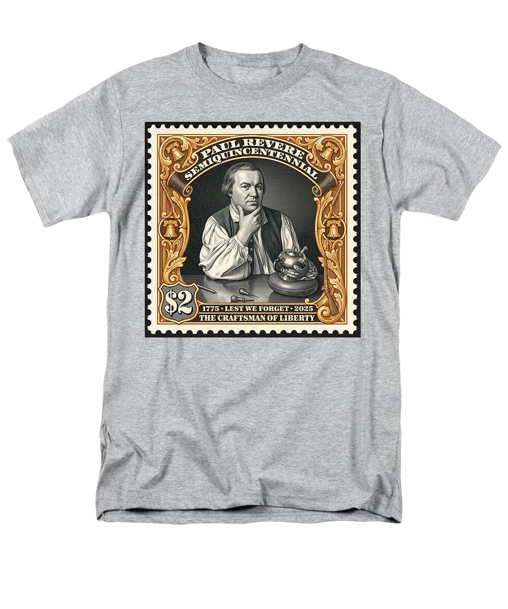 Paul Revere $2 - Men's T-Shirt  (Regular Fit)