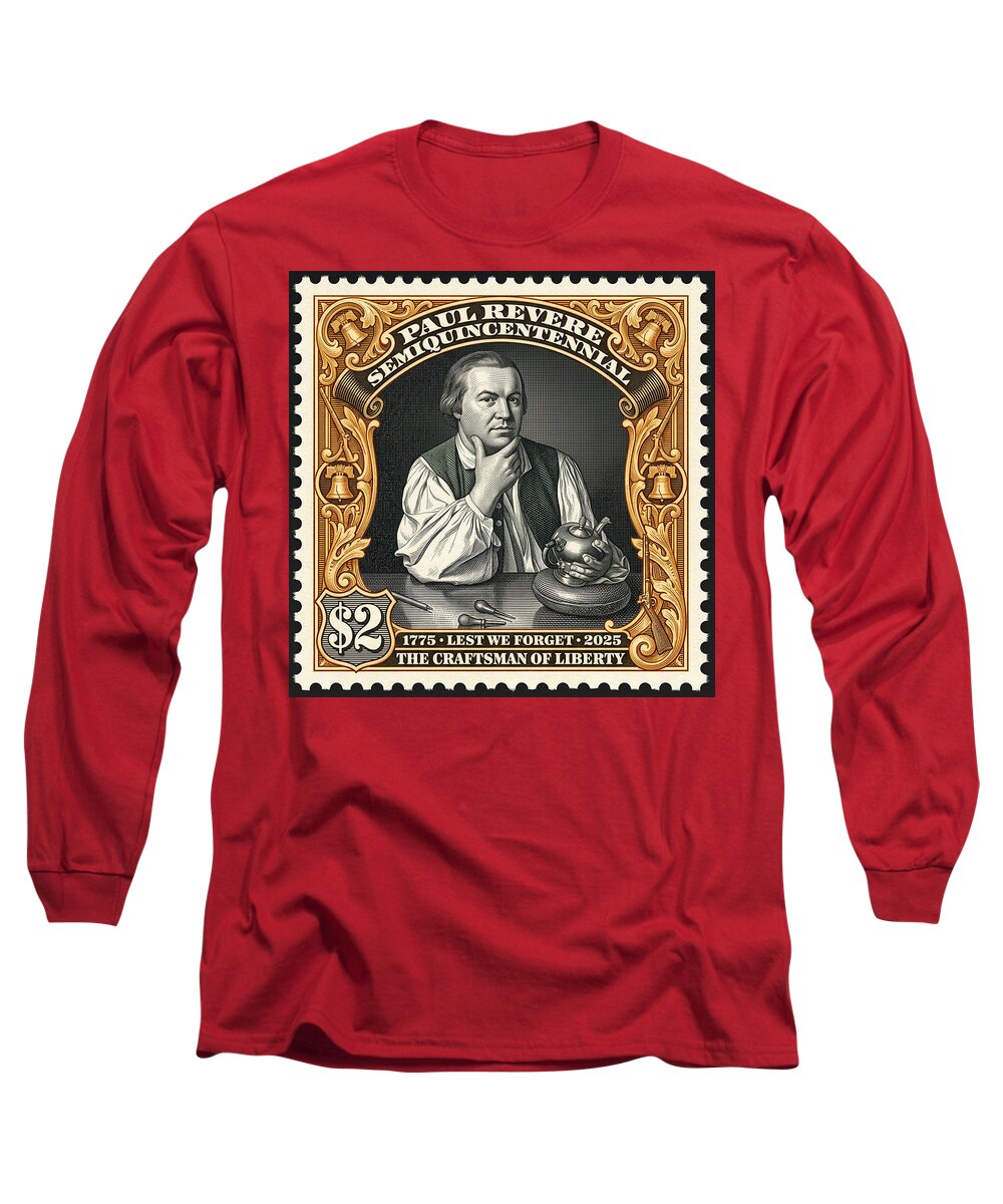 Paul Revere $2 - Long Sleeve T-Shirt