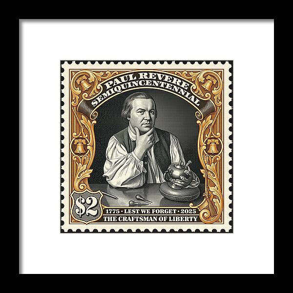 Paul Revere $2 - Framed Print