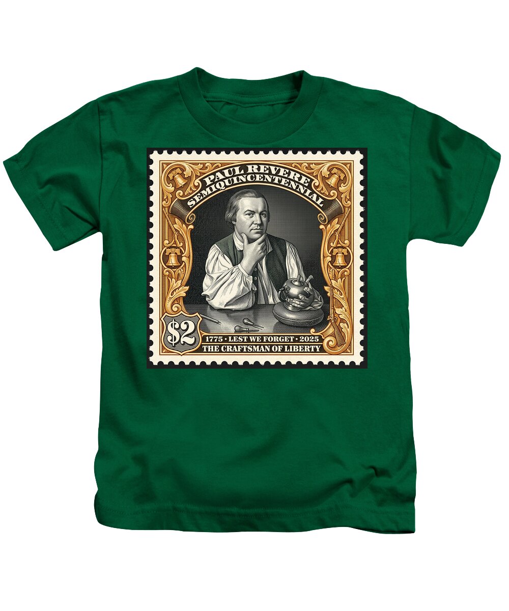 Paul Revere $2 - Kids T-Shirt