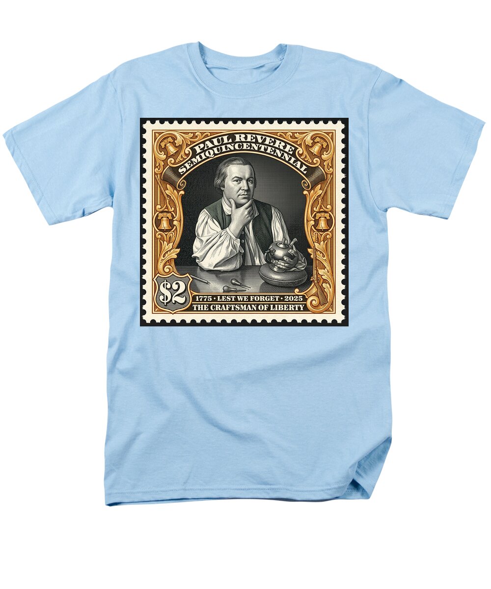 Paul Revere $2 - Men's T-Shirt  (Regular Fit)