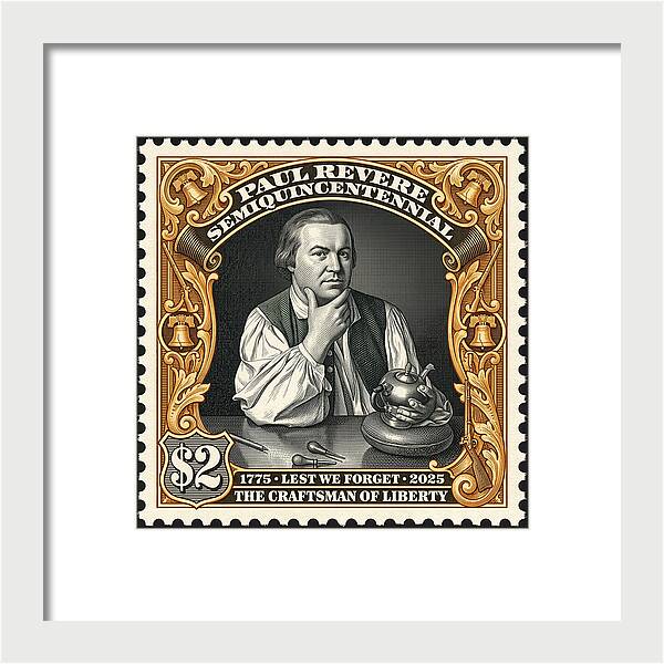 Paul Revere $2 - Framed Print