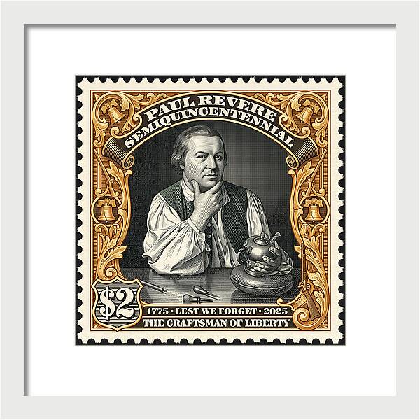 Paul Revere $2 - Framed Print
