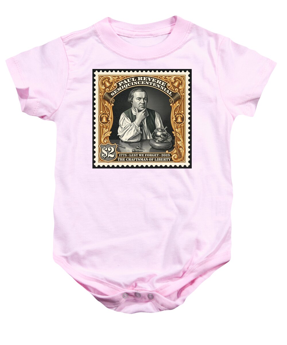 Paul Revere $2 - Baby One-Piece