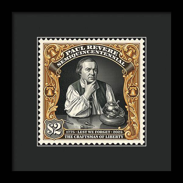 Paul Revere $2 - Framed Print