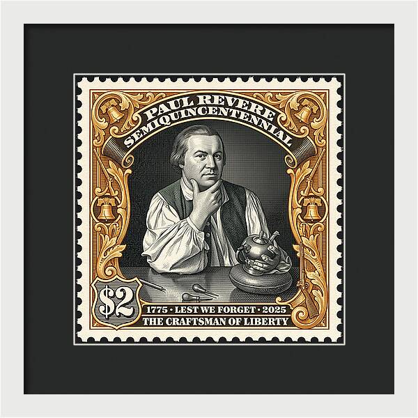 Paul Revere $2 - Framed Print