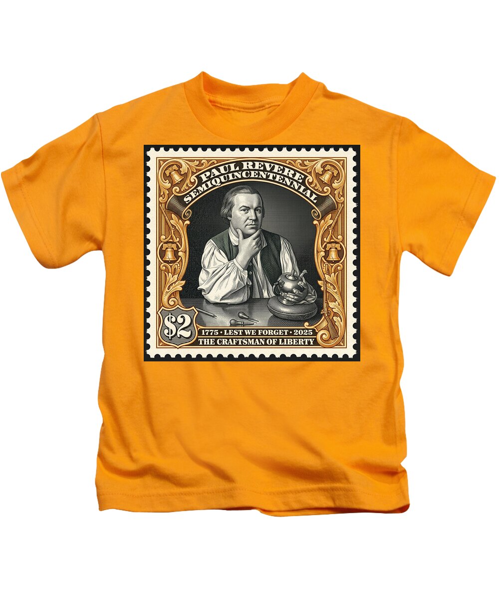 Paul Revere $2 - Kids T-Shirt