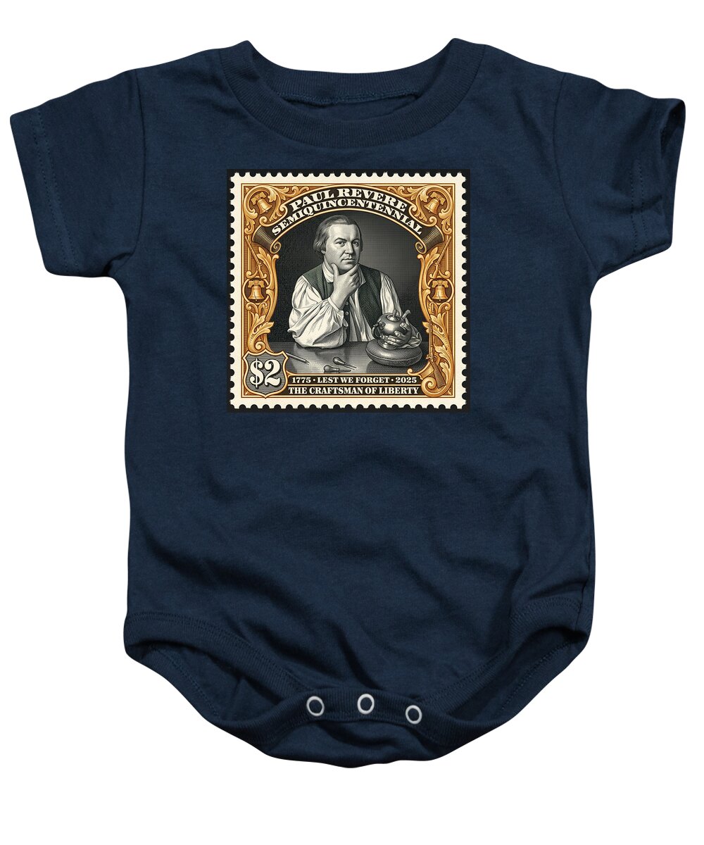 Paul Revere $2 - Baby One-Piece