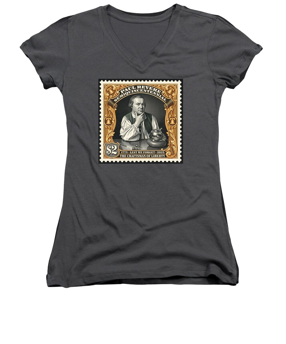 Paul Revere $2 - Women's V-Neck