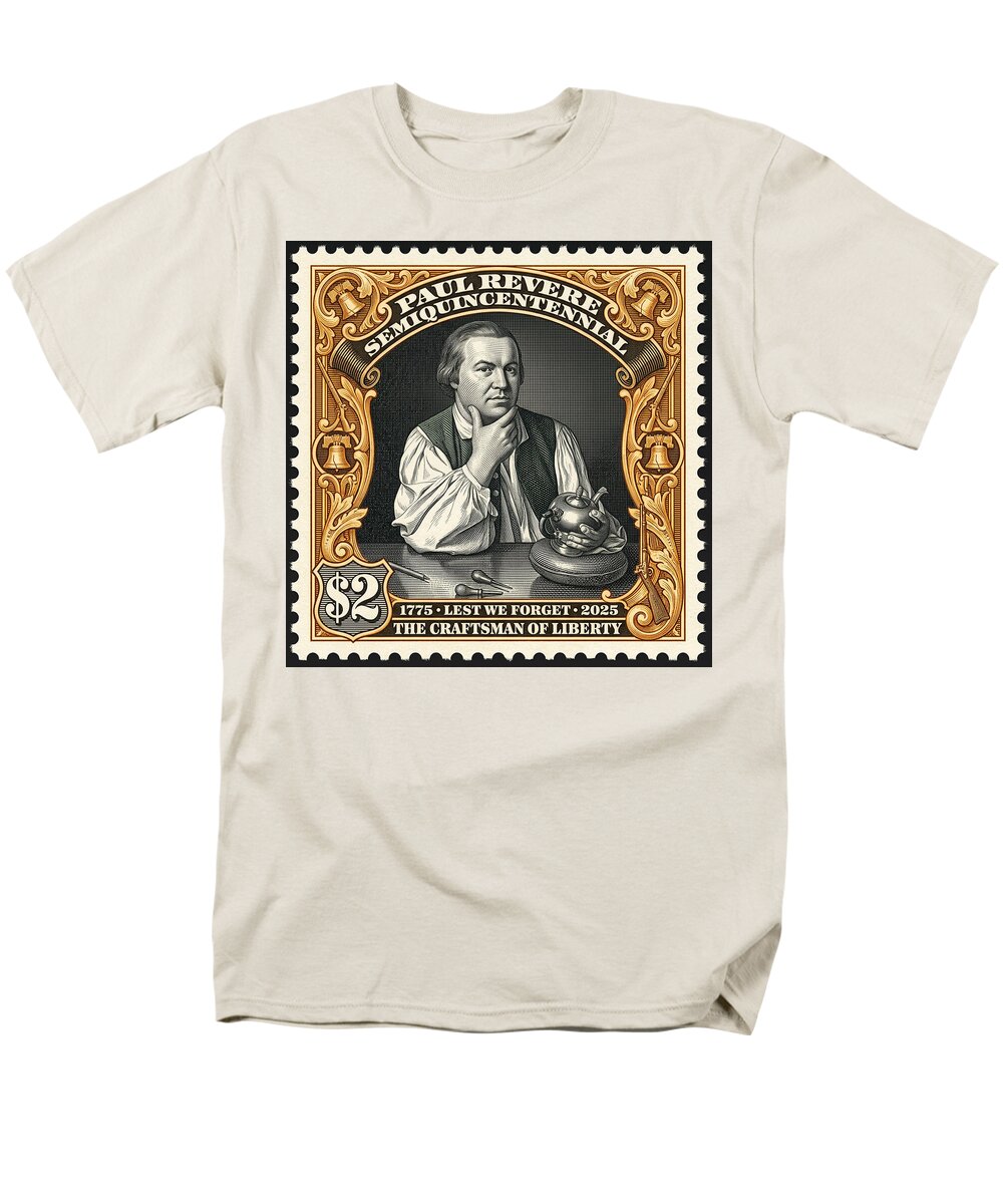 Paul Revere $2 - Men's T-Shirt  (Regular Fit)