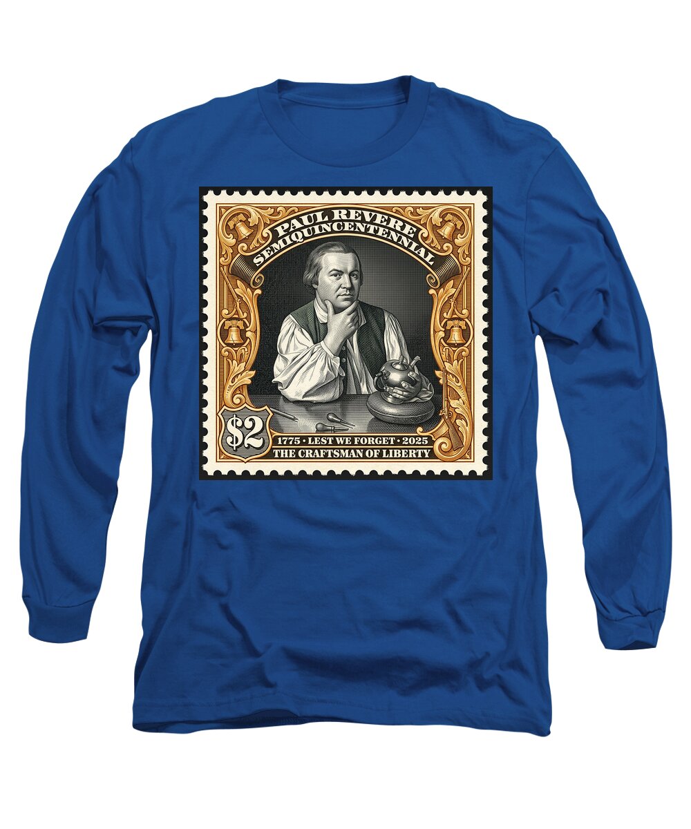 Paul Revere $2 - Long Sleeve T-Shirt
