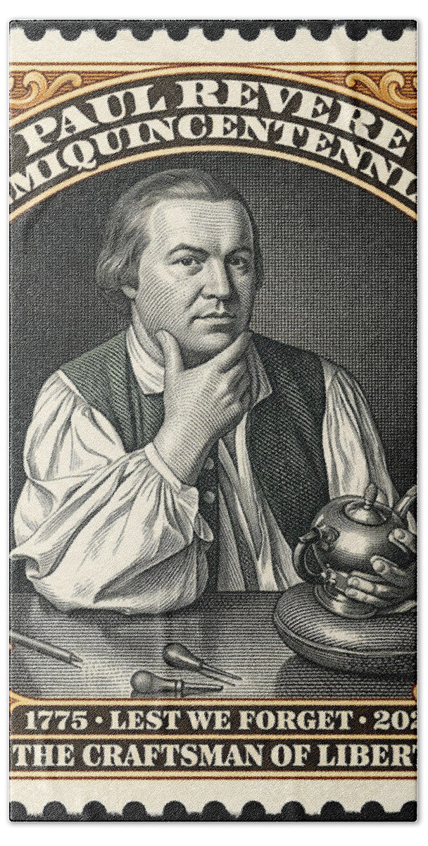 Paul Revere $2 - Bath Towel