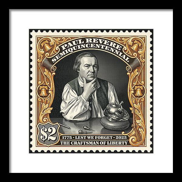 Paul Revere $2 - Framed Print