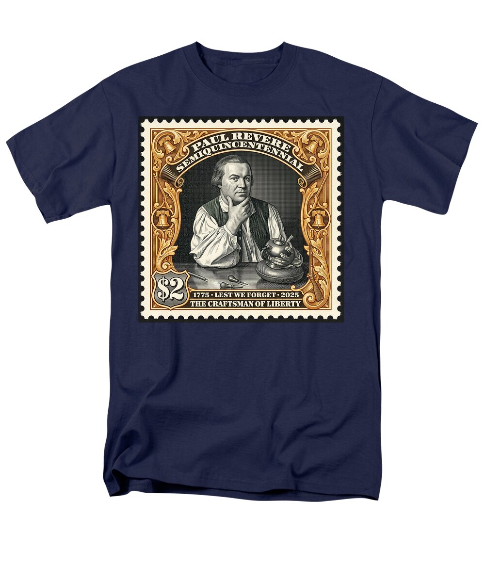 Paul Revere $2 - Men's T-Shirt  (Regular Fit)