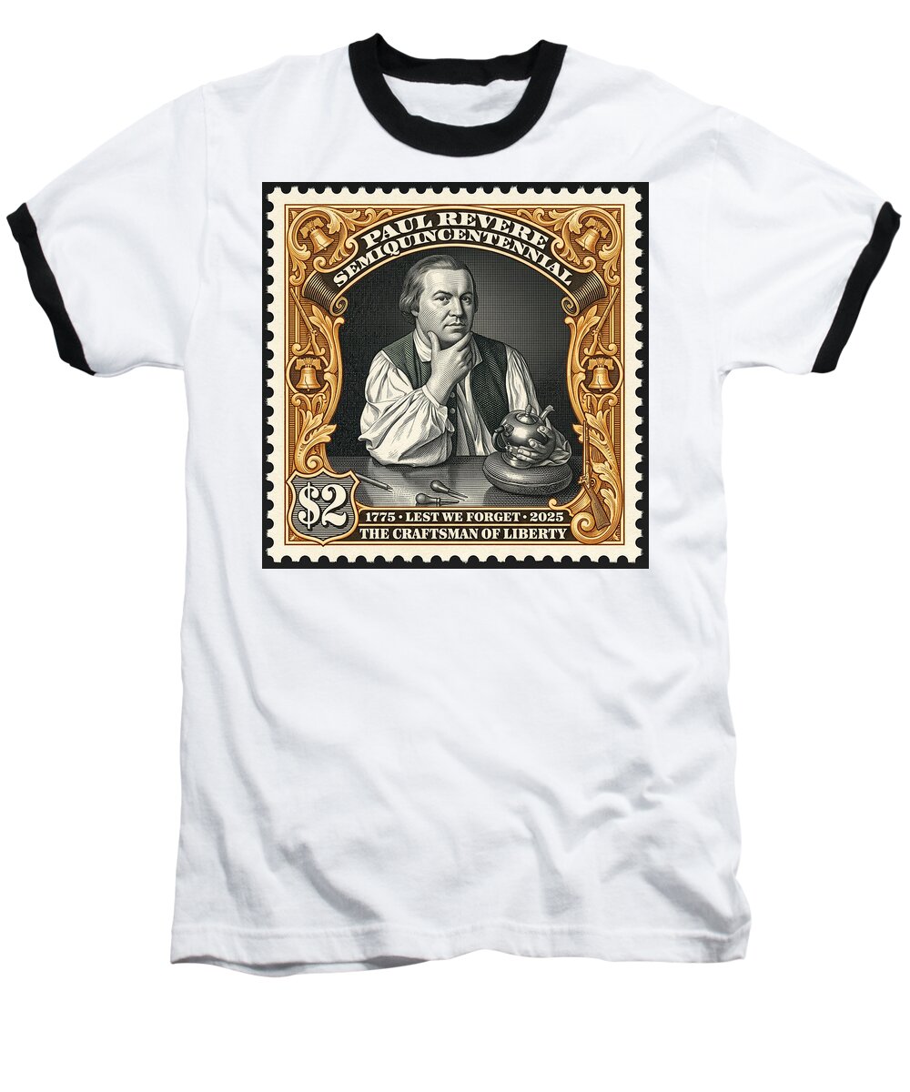 Paul Revere $2 - Baseball T-Shirt