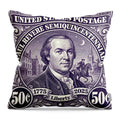 Paul Revere 50c I - Throw Pillow