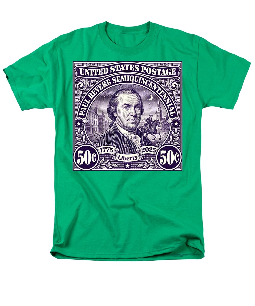 Paul Revere 50c I - Men's T-Shirt  (Regular Fit)