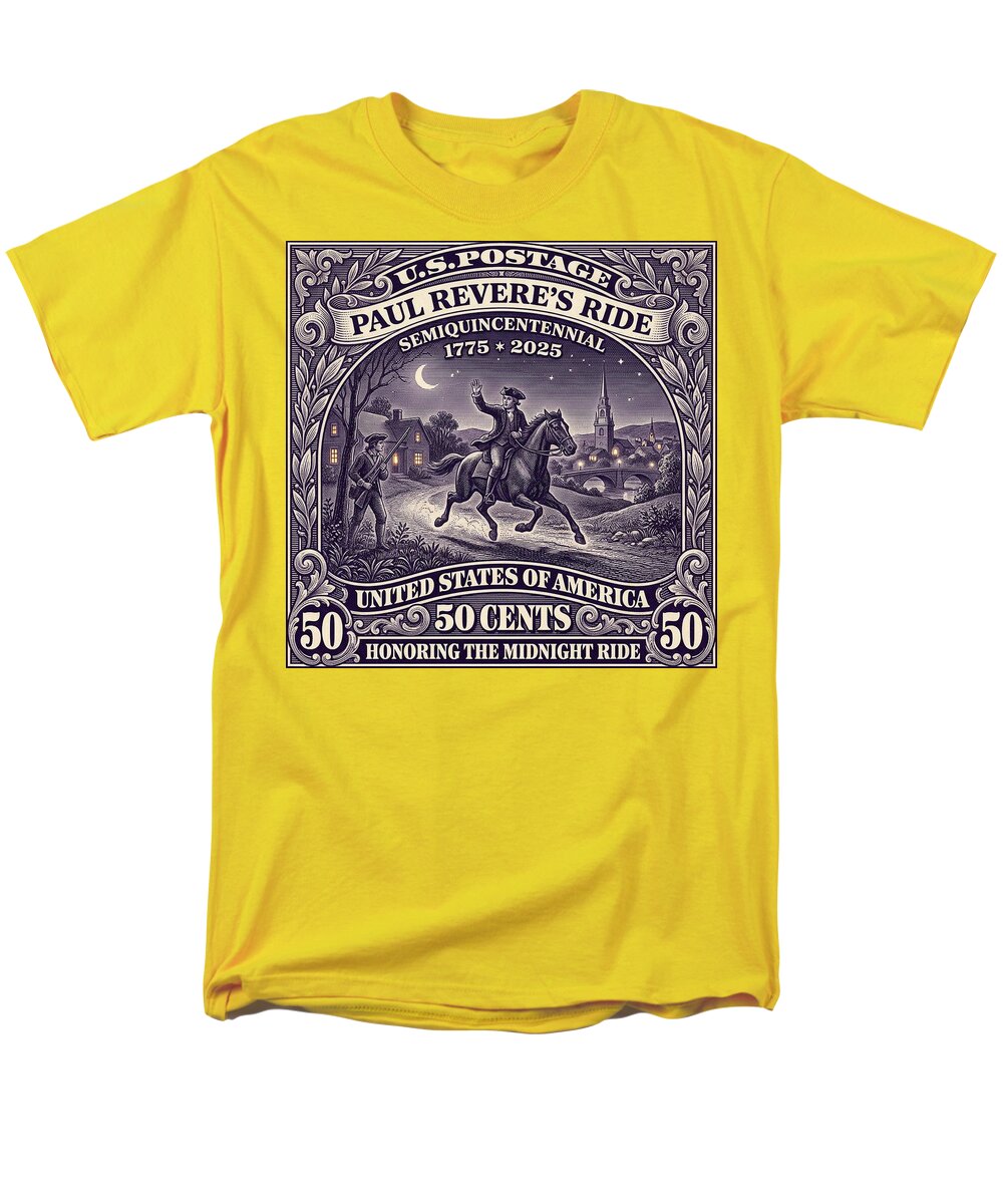 Paul Revere 50c II - Men's T-Shirt  (Regular Fit)