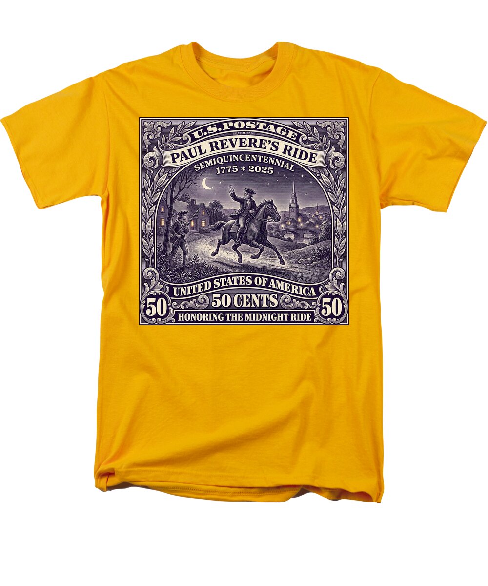 Paul Revere 50c II - Men's T-Shirt  (Regular Fit)