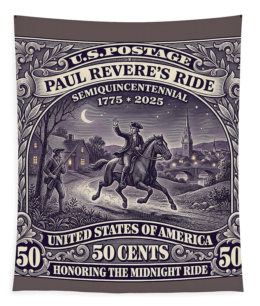 Paul Revere 50c II - Tapestry