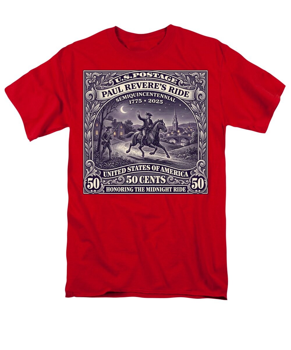 Paul Revere 50c II - Men's T-Shirt  (Regular Fit)