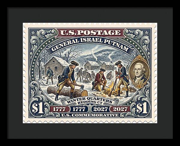 Putnam at Redding $1 - Framed Print