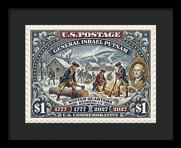 Putnam at Redding $1 - Framed Print