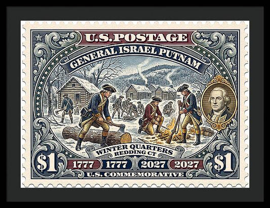 Putnam at Redding $1 - Framed Print