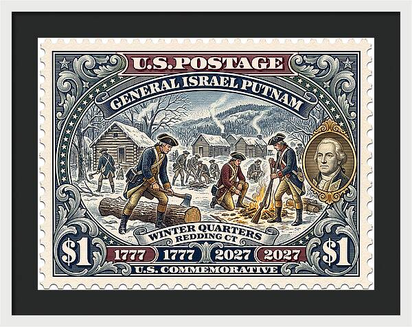 Putnam at Redding $1 - Framed Print