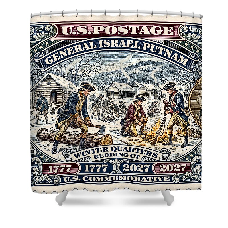 Putnam at Redding $1 - Shower Curtain