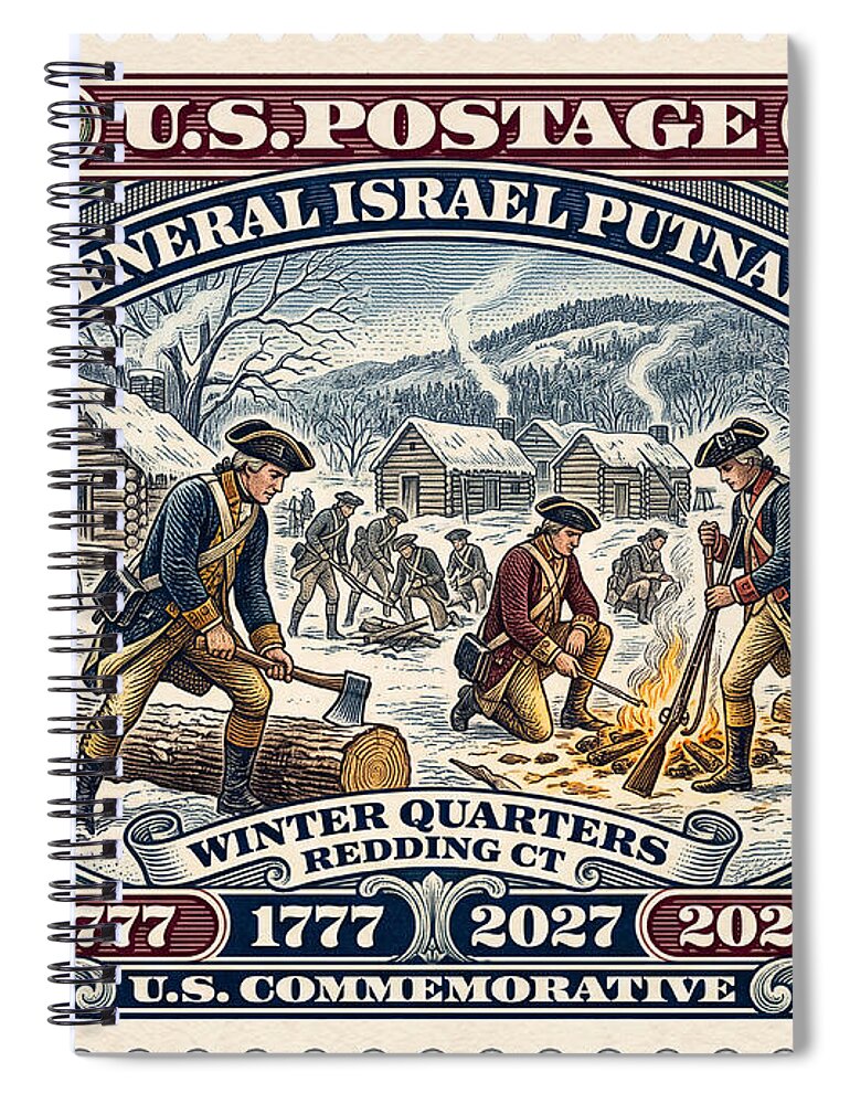 Putnam at Redding $1 - Spiral Notebook