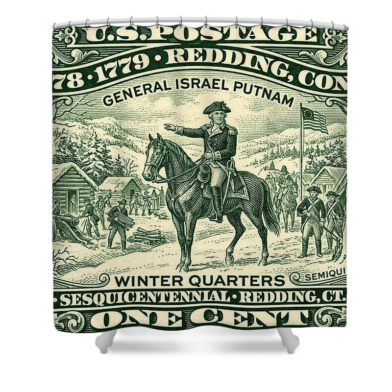 Putnam at Redding 1c - Shower Curtain