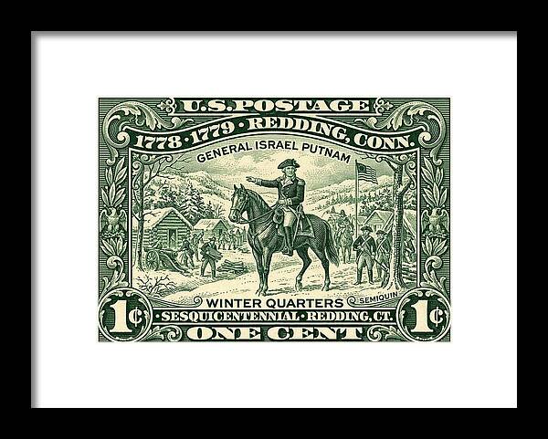 Putnam at Redding 1c - Framed Print