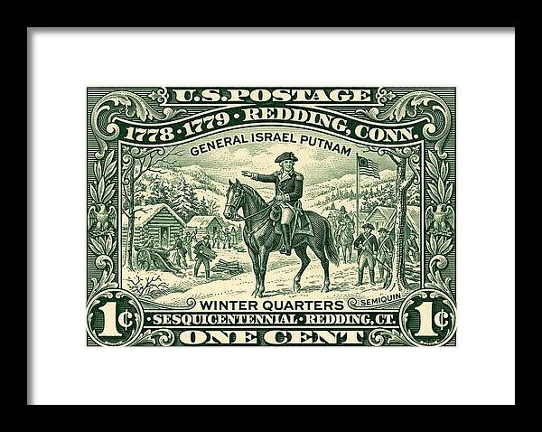 Putnam at Redding 1c - Framed Print