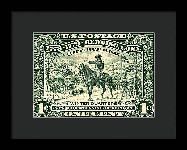 Putnam at Redding 1c - Framed Print