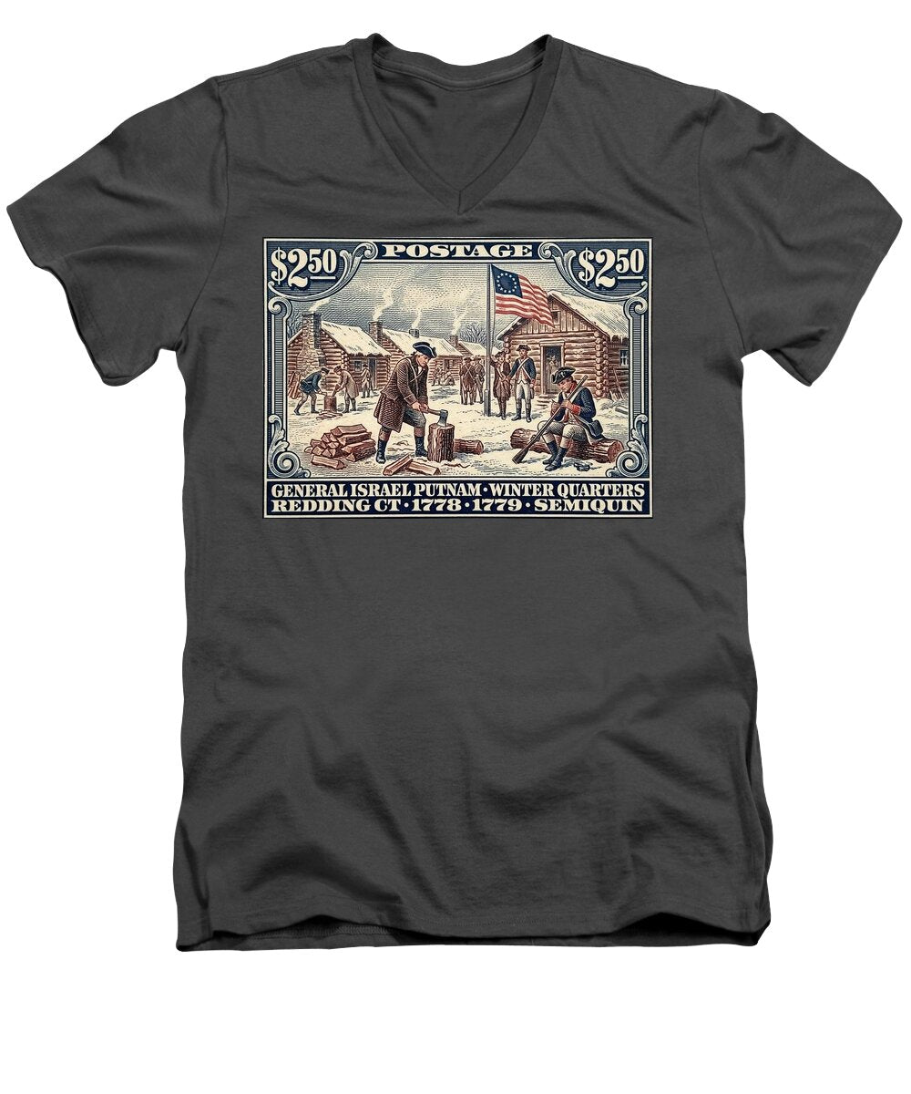 Putnam at Redding $2.50 - Men's V-Neck T-Shirt