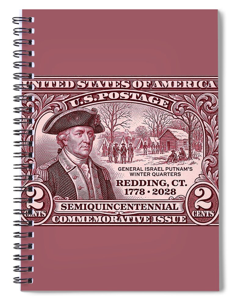 Putnam at Redding 2c - Spiral Notebook