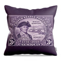 Putnam at Redding 3c - Throw Pillow