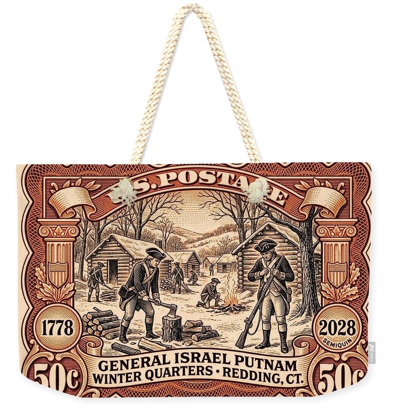 Putnam at Redding 50c 2 - Weekender Tote Bag