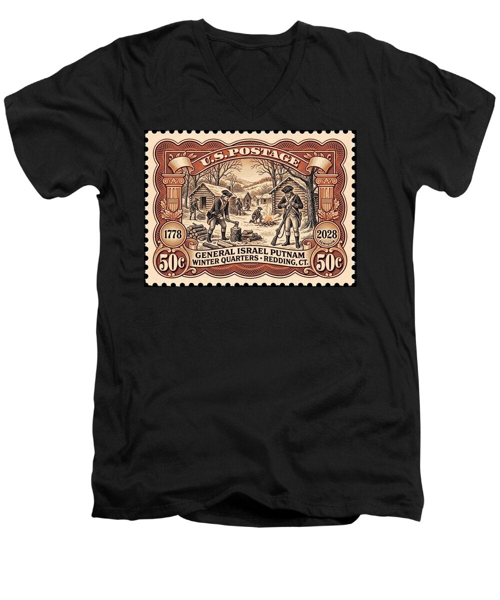 Putnam at Redding 50c 2 - Men's V-Neck T-Shirt