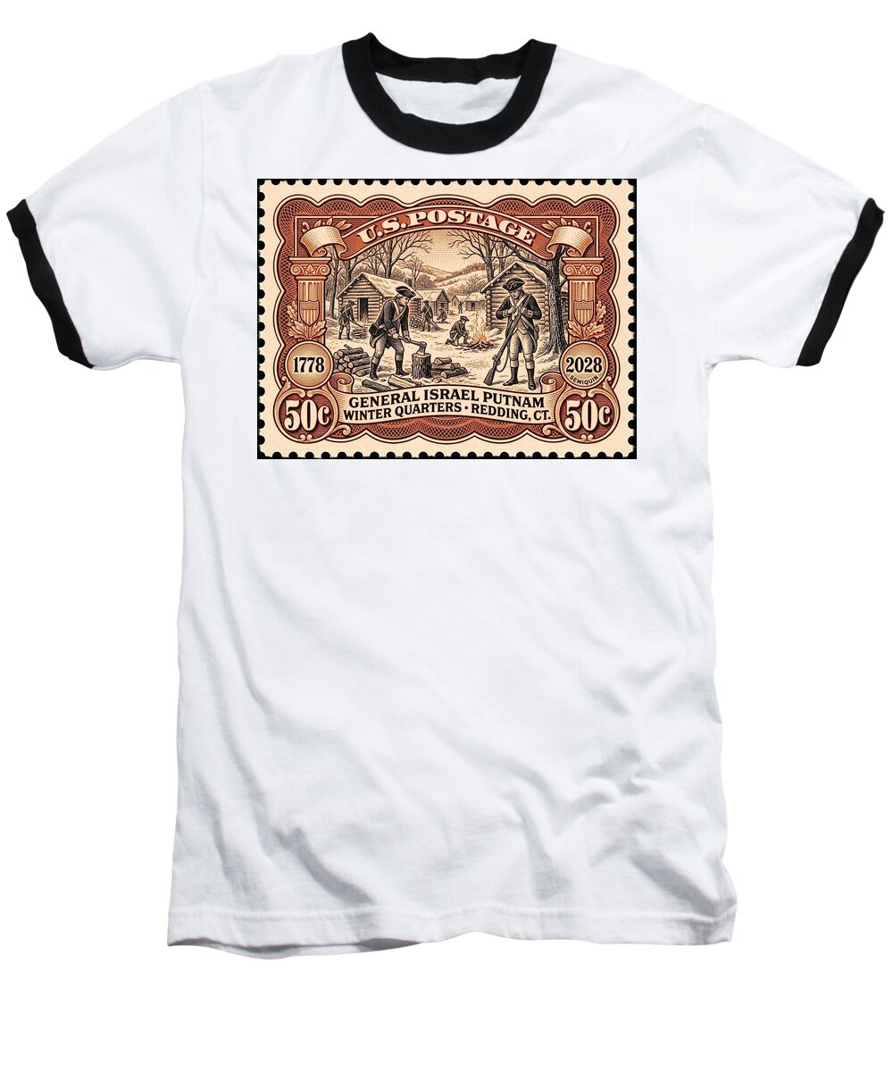 Putnam at Redding 50c 2 - Baseball T-Shirt