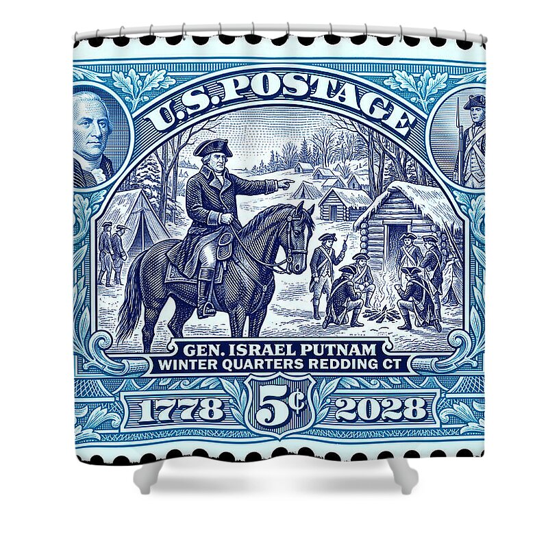 Putnam at Redding 5c - Shower Curtain