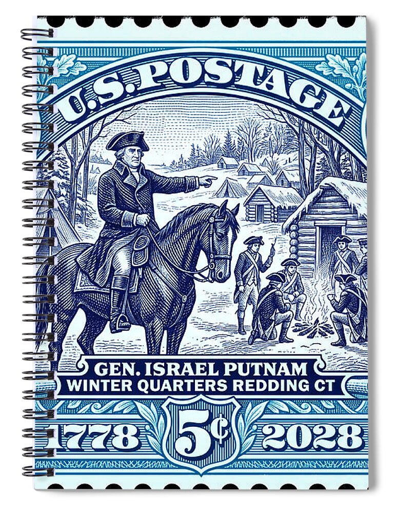 Putnam at Redding 5c - Spiral Notebook