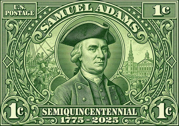 Samuel Adams 1c - Art Print
