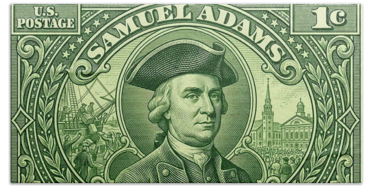 Samuel Adams 1c - Bath Towel