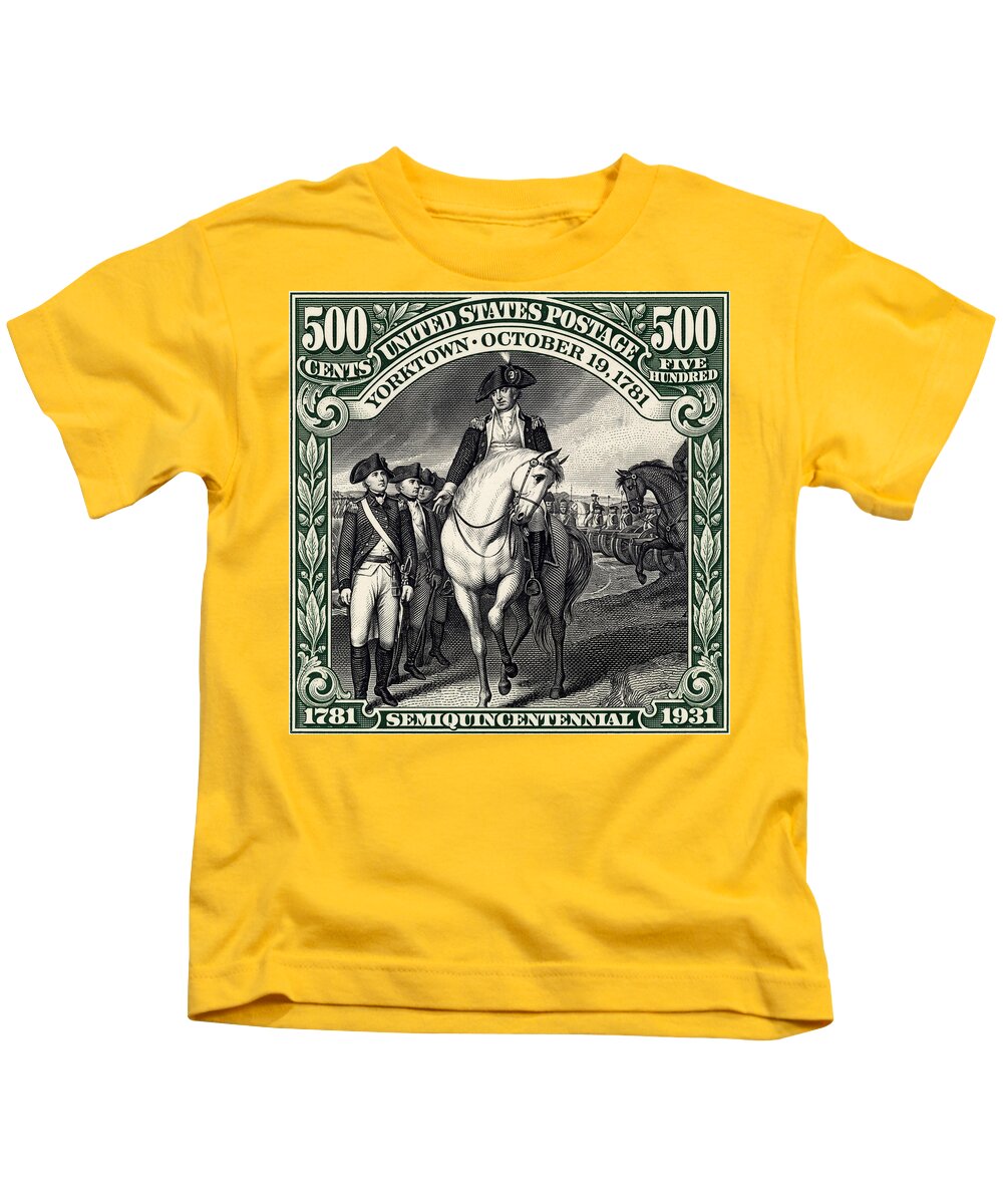 Seige of Yorktown 500c - Kids T-Shirt
