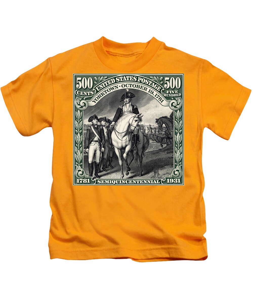 Seige of Yorktown 500c - Kids T-Shirt