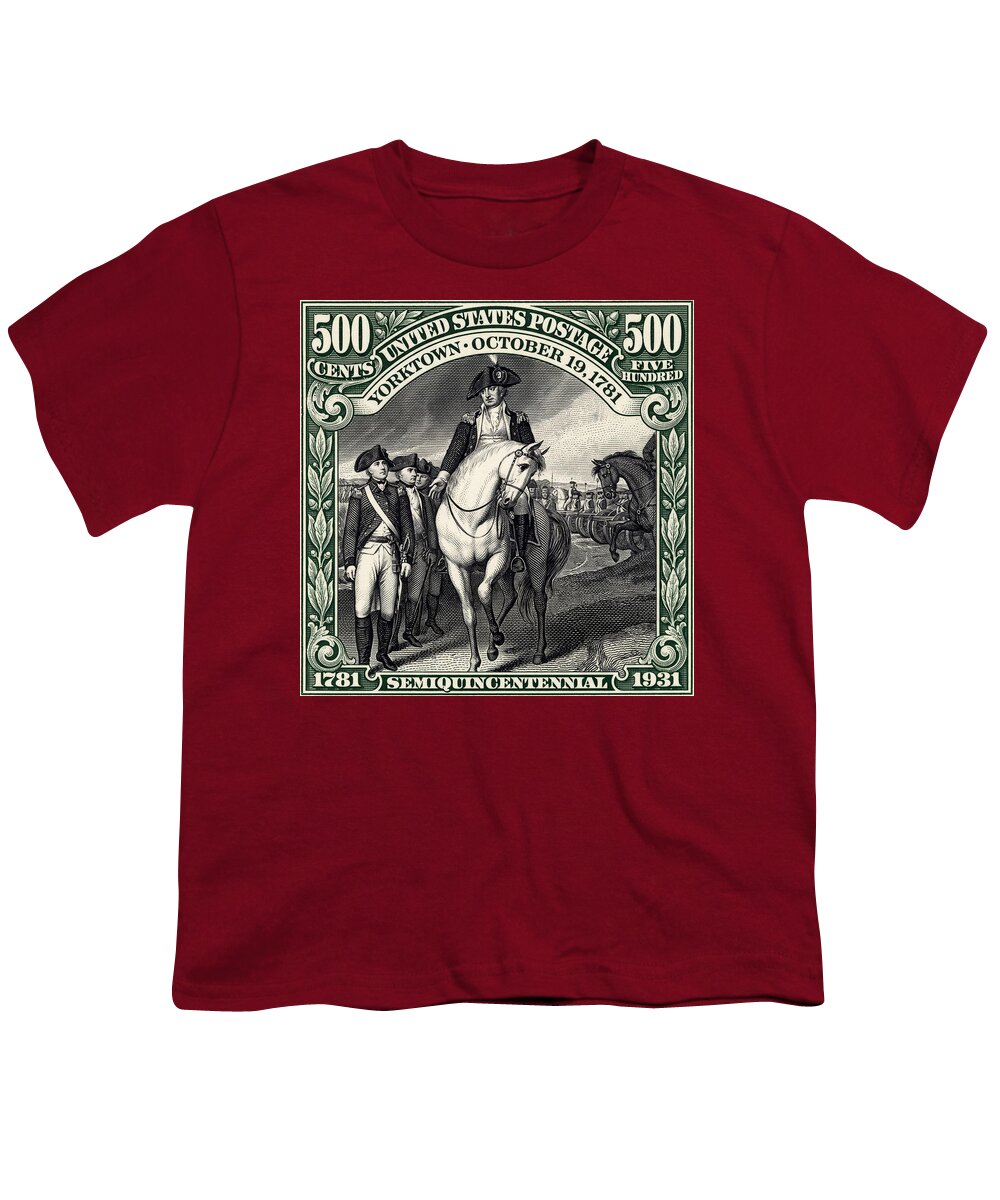 Seige of Yorktown 500c - Youth T-Shirt