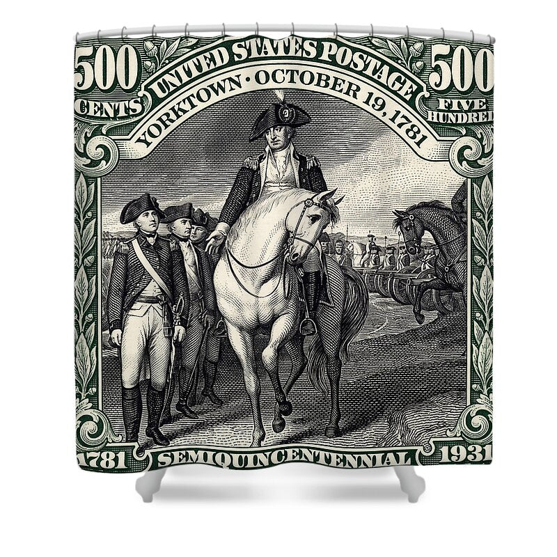 Seige of Yorktown 500c - Shower Curtain